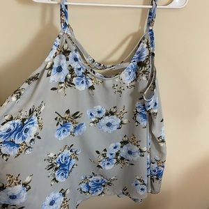 Torrid flowy tank shirt